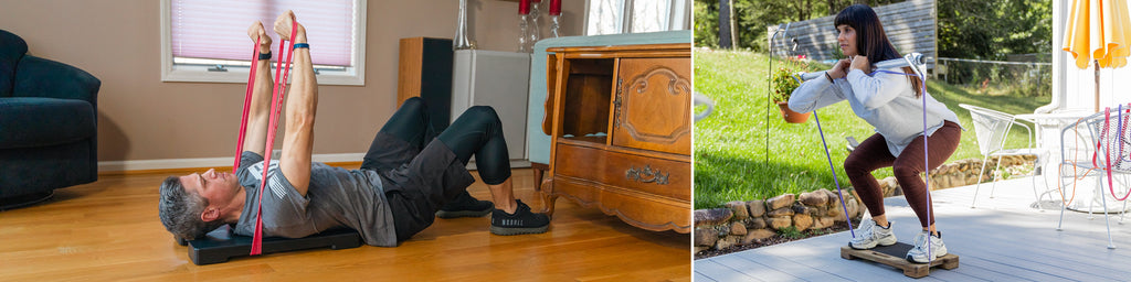 Build a Home Gym With Resistance Bands, Footplates, Bars & More