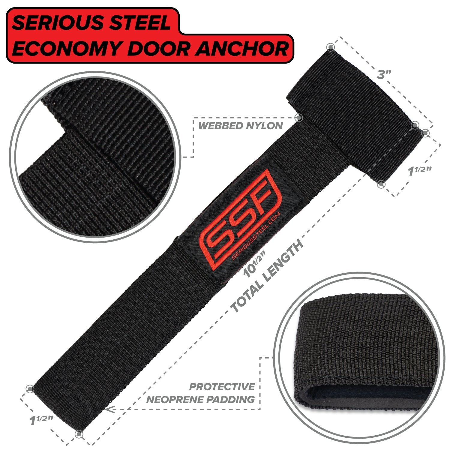 SKLZ Pro Door Anchor Cable: Versatile Exercise Tool for Home Workouts SKLZ Pro Door Anchor Cable: Versatile Exercise Tool for Home Workouts