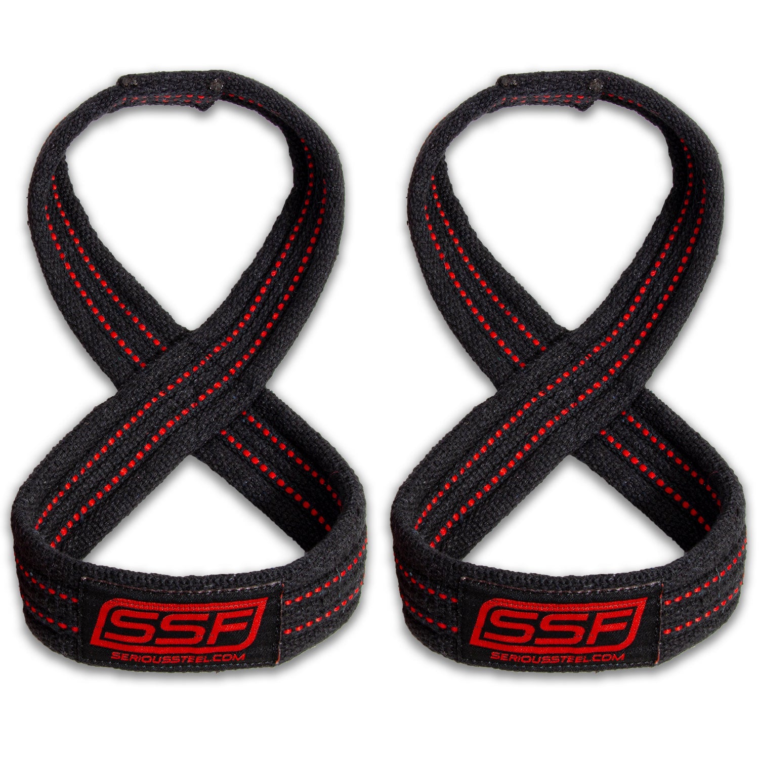 8 Straps Rpe Figure 8 Lifting Straps – Serious Steel Fitness