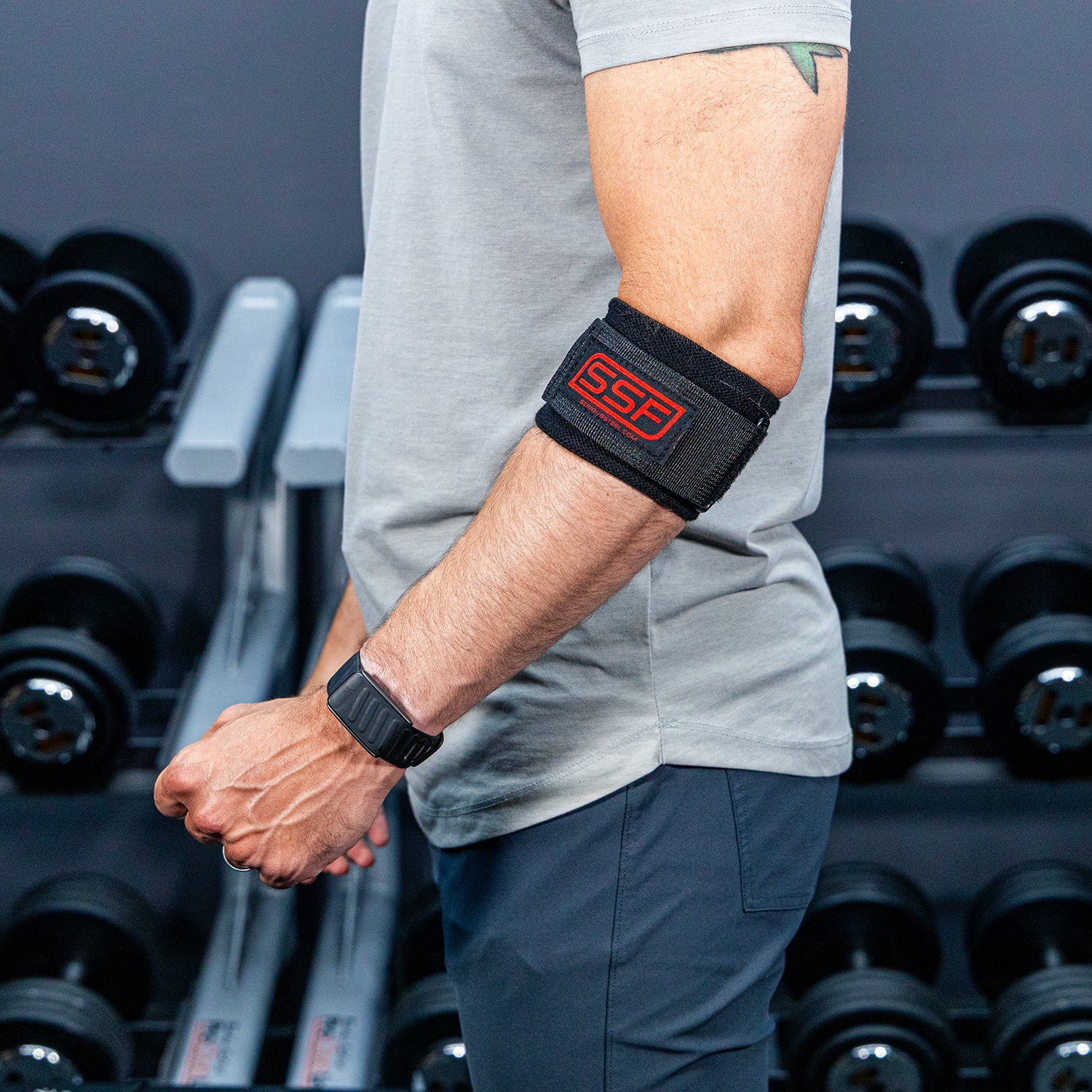 Adjustable Rope Cuff Adjustable Forearm Compression Cuff – Serious Steel Fitness