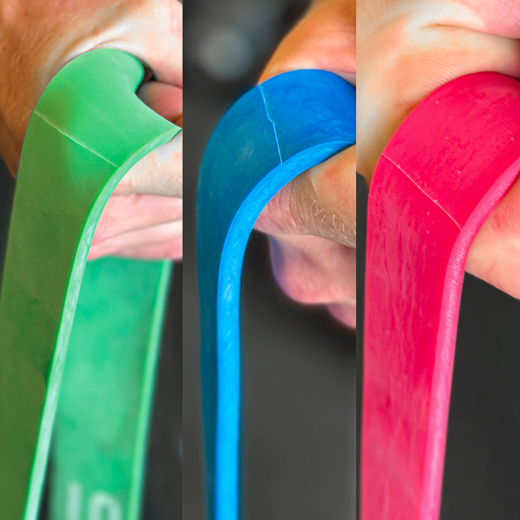 Blue resistance band weight equivalent 2025