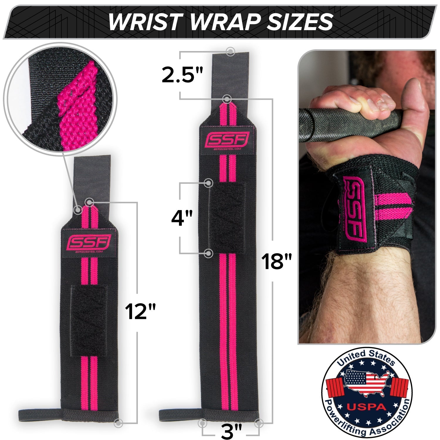 Wrist Wraps – Serious Steel Fitness