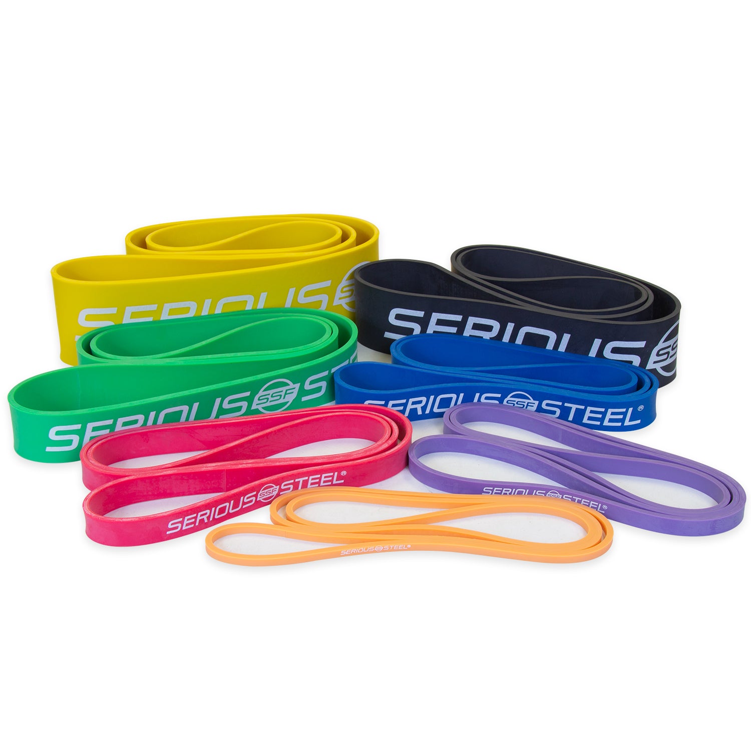 32 Exercise and Resistance Bands Serious Steel Fitness