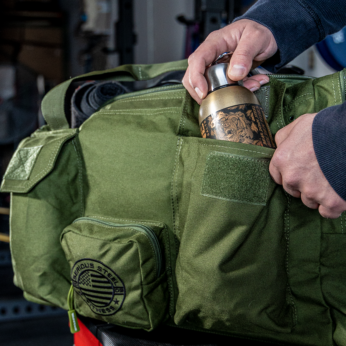 Big Bud Duffel Bag (63L) – Serious Steel Fitness