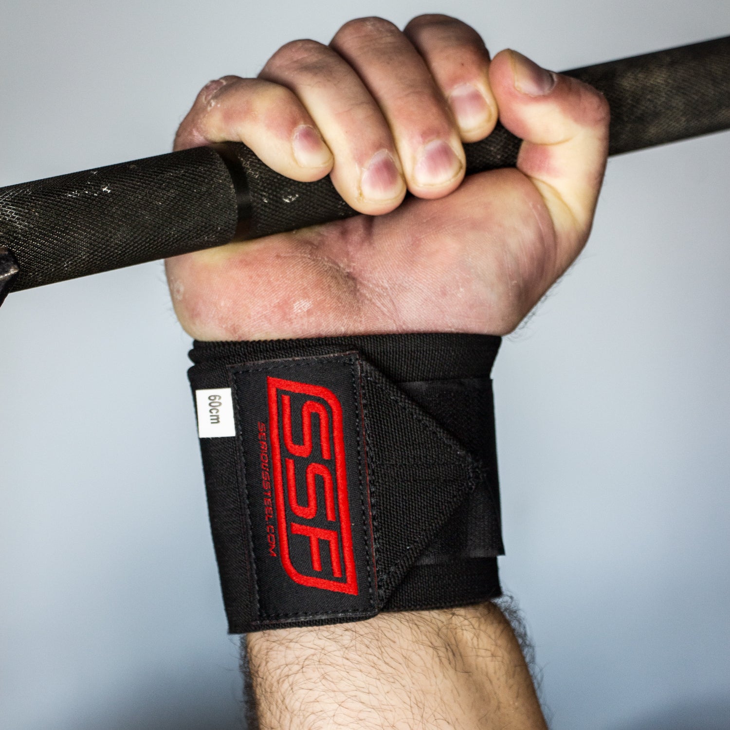 Heavy Duty Wrist Wraps (60cm, Black) – Serious Steel Fitness