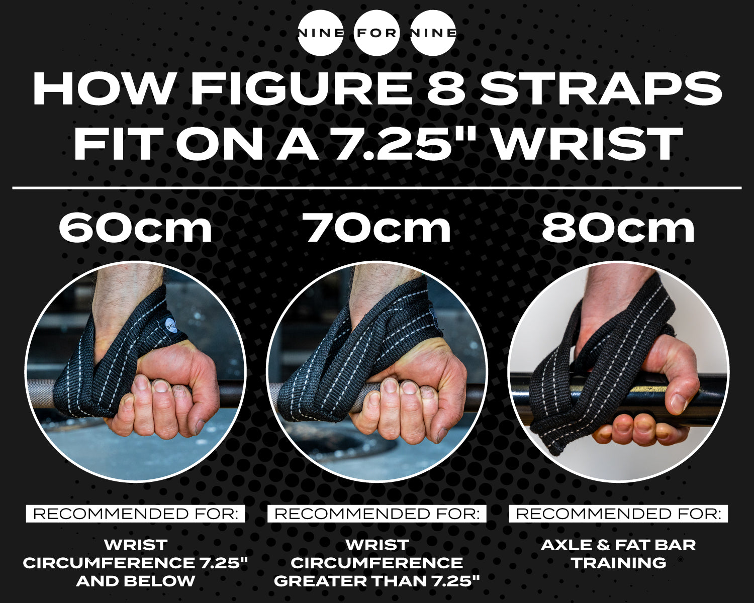 8 Straps Rpe Nine for Nine Figure 8 Deadlift Straps – Serious Steel Fitness