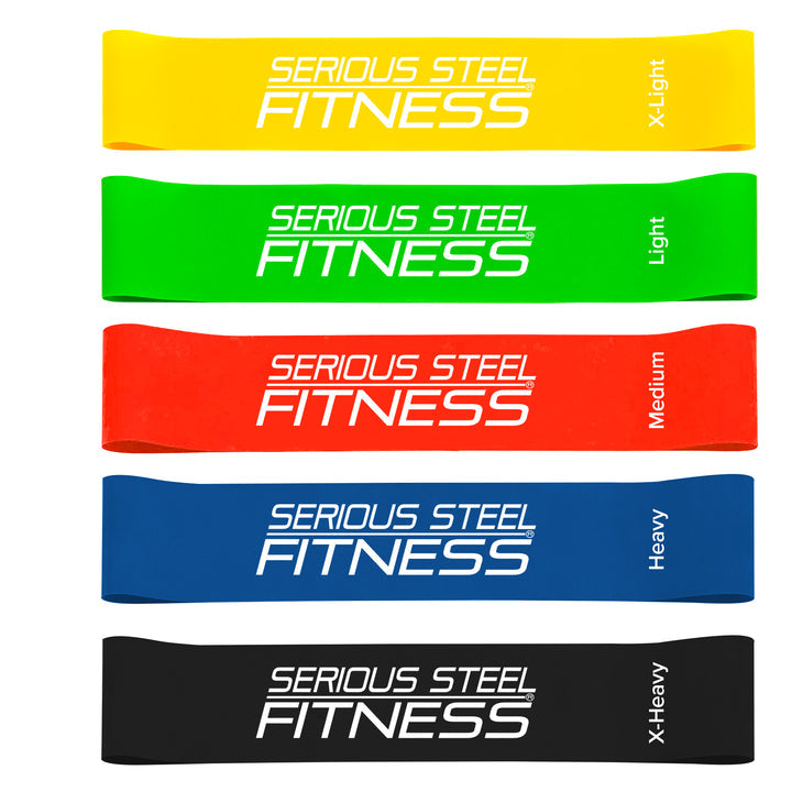 Stretchband Mit 8 Loops - Yoga & Fitness Widerstandsband In Rosa