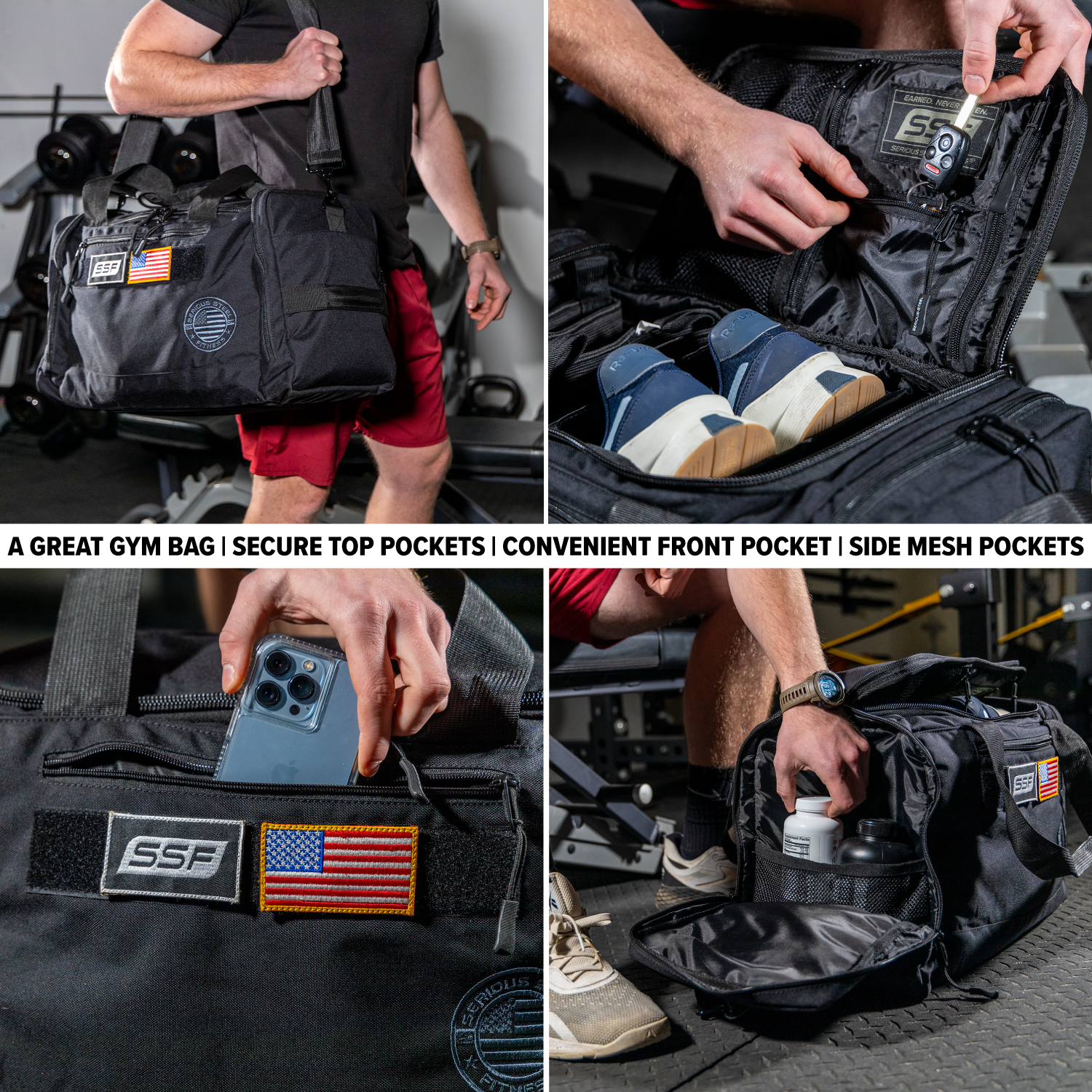 Utility Bag | Sneaker Bag (44L) – Serious Steel Fitness Utility Bag | Sneaker Bag (44L) – Serious Steel Fitness